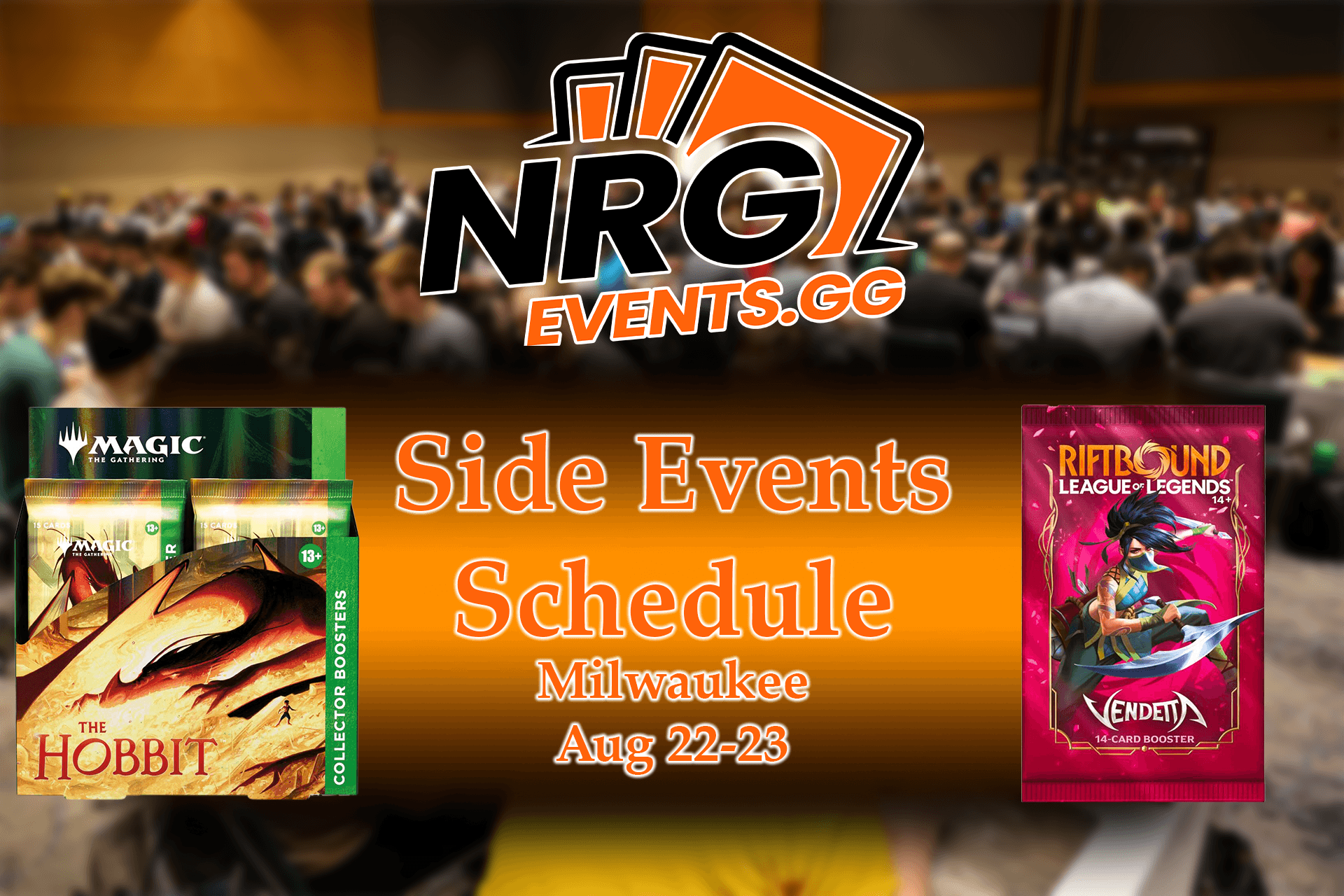 Side Events Schedule: Milwaukee Aug 22-23